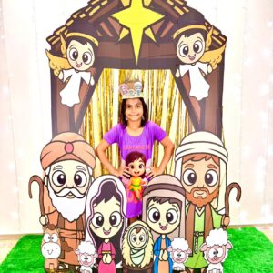 Moldura – Nascimento de Jesus ✨