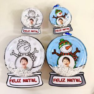 ❄🎄 LEMBRANCINHA BOLA DE NEVE —