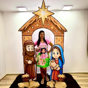 ✨ Painel Portal Natal – Nascimento de Jesus ✨