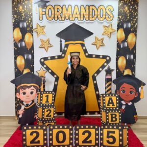 🎓 Painel de Formatura 2025 – Tema Estrela do Sucesso 🌟,