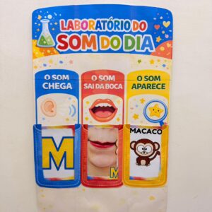 🧪🔤 KIT LABORATÓRIO DO SOM DO DIA