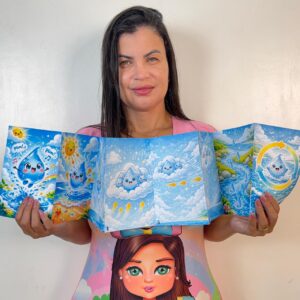 A gotinha Plim chegou para ensinar o ciclo da água de um jeito lúdico, visual e musical. 💧🎶