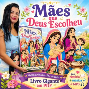 ✨ Livro Mães que Deus Escolheu ✨