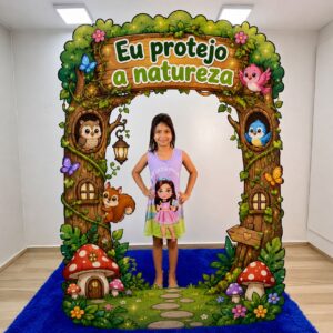 Moldura Eu Protejo a Natureza 🌳🦋