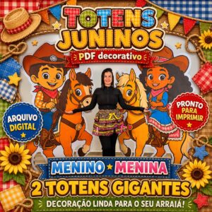 🐴 TOTENS GIGANTES COWBOY COM CAVALOS 🐴🤠