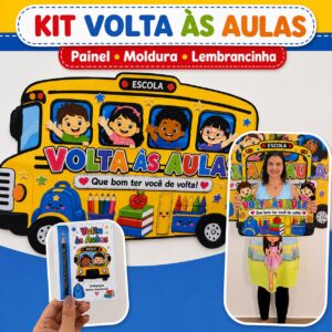 🚌✨ KIT VOLTA ÀS AULAS ✨🚌