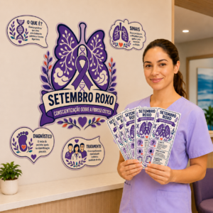 💜 SETEMBRO ROXO — CONSCIENTIZAÇÃO SOBRE A FIBROSE CÍSTICA