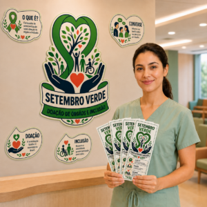 💚 SETEMBRO VERDE — DOAÇÃO DE ÓRGÃOS E INCLUSÃO