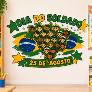 🎖️ DIA DO SOLDADO — CORAGEM PARA CUIDAR DO BRASIL 🎖️