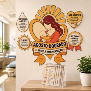 💛 AGOSTO DOURADO — Apoie a amamentação