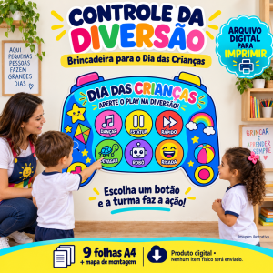 ð® Controle da Diversão — Dia das Crianças