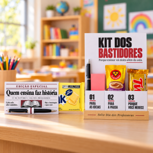 ð¬ KIT DOS BASTIDORES — DIA DOS PROFESSORES