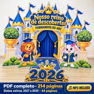 ð°ð NOSSO REINO DE DESCOBERTAS — FORMATURA DO ABC ð✨