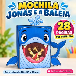 ð MOCHILA JONAS — PDF COM 28 PÁGINAS!