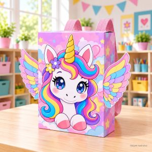 ð¦ MOCHILA MALUCA — UNICÓRNIO