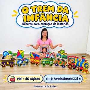 O Trem da Infância – Kit Ampliado | PDF com 46 Páginas